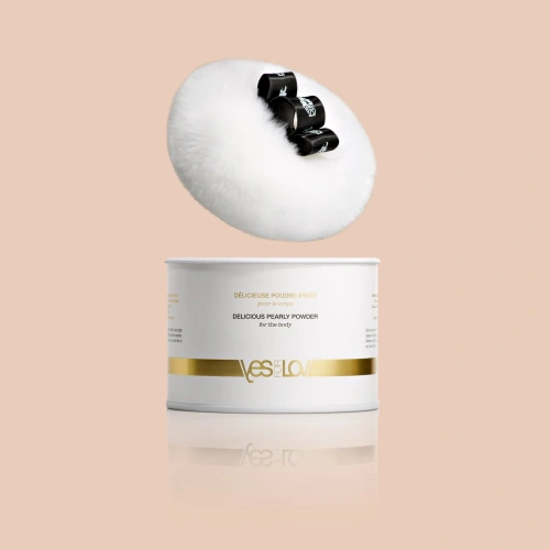 YESforLOV Delicious Pearly Powder съедобная перламутровая пудра для тела со вкусом печенья, 30 г