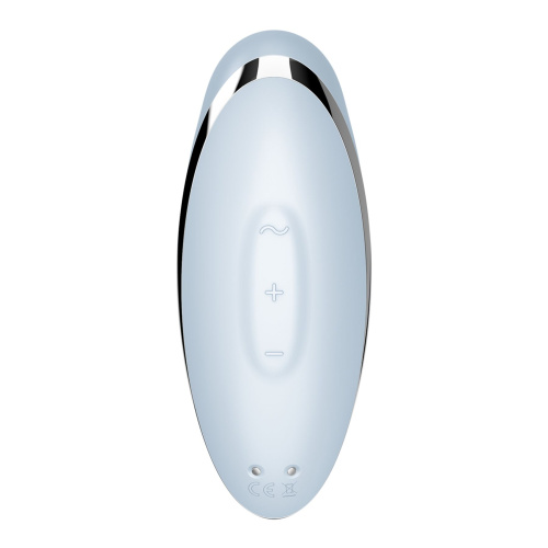 Клиторальный вибратор с пульсацией Satisfyer Tap & Climax 2