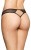 SoftLine - G-String 2497 - Стринги женские, M/L (чёрные)