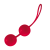 Joy Division Joyballs Trend - вагінальні кульки зі зміщеним центром тяжіння, (червоні)