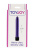 Toy Joy Retro Ulra Slimline - Вибратор пластиковый, 17х2,5 см (фиолетовый) - sex-shop.ua