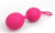 Dorcel Dual Balls Magenta Вагінальні кульки зі зміщеним центром ваги, 15.6х 3,6 см (рожевий)