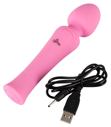 Orion Sweet Smile Rechargeable Mini Wand компактний вібратор мікрофон, що перезаряджається, 16.7х3.8 см