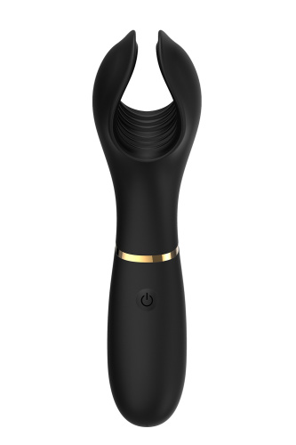 Dream Toys Elite Mael - Мастурбатор с вибрацией, 21 см (черный)