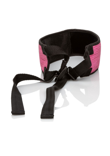 CalExotics Tickle Me Pink BJ Strap - повязка на голову для орального секса, 42 см