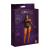 Moonlight Plus Model 09 Black - ажурное боди со стразами, XL/XXXL (чёрный) - sex-shop.ua