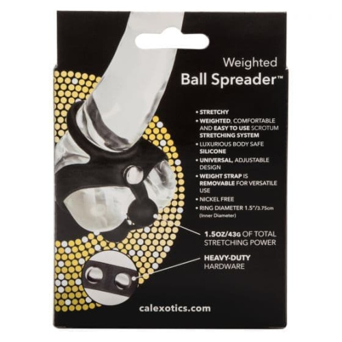 CalExotic Weighted Ball Spreader-ерекційне кільце - купити в Україні | Секс шоп SEX-SHOP.ua