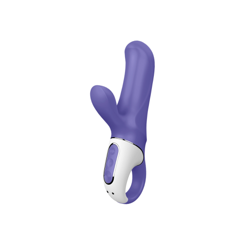 Satisfyer Vibes Magic Bunny - гнучкий вібратор-кролик, 17.7х3.5 см (фіолетовий)