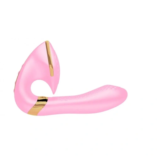 Shunga - Soyo Intimate Massager - Вибратор, 17х3.7 см (розовый) - sex-shop.ua