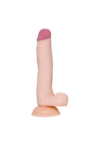A-Toys by Toyfa Minc - гнущийся реалистичный фаллоимитатор, 21х3.8 см (телесный)