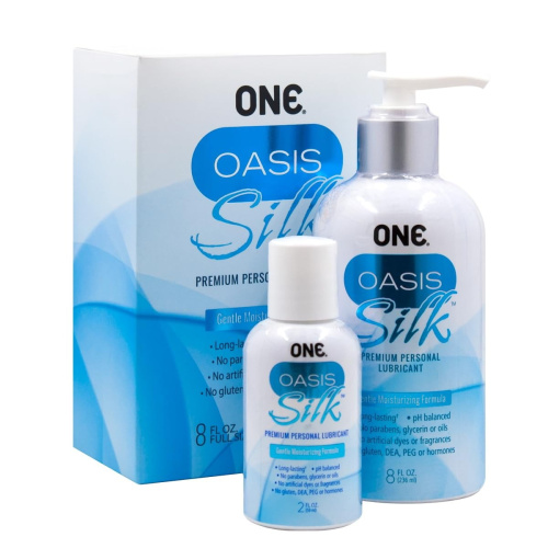 Лубрикант на гібридній основі ONE Oasis Silk, 236 мл - купити в Україні | Секс шоп SEX-SHOP.ua