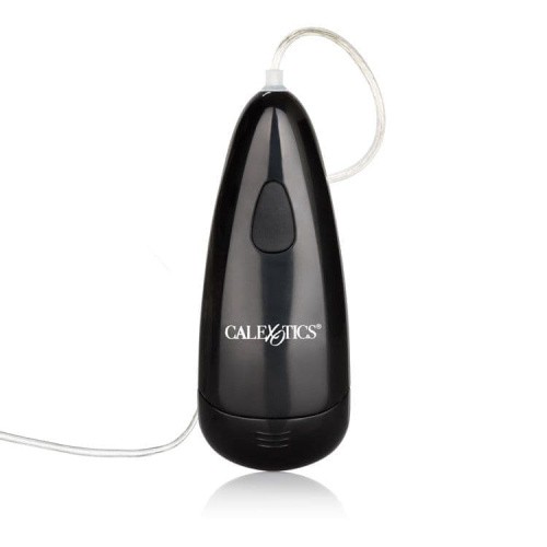 CalExotics Elite Sexual Exciter Crystal - двойное виброкольцо, 9х1.5 см (прозрачный)