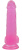 LoveToy Jelly Studs Crystal Dildo, Large - Фалоімітатор з мошонкою, 20 см (рожевий) - купити в Україні | Секс шоп SEX-SHOP.ua