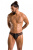 Passion - 042 SLIP TIMMY black - Сексуальные мужские трусы с молнией спереди, S/M