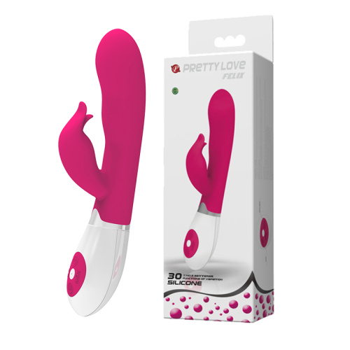 Pretty Love Felix Vibrator Pink - Вибратор, 20,5 см (розовый) - sex-shop.ua