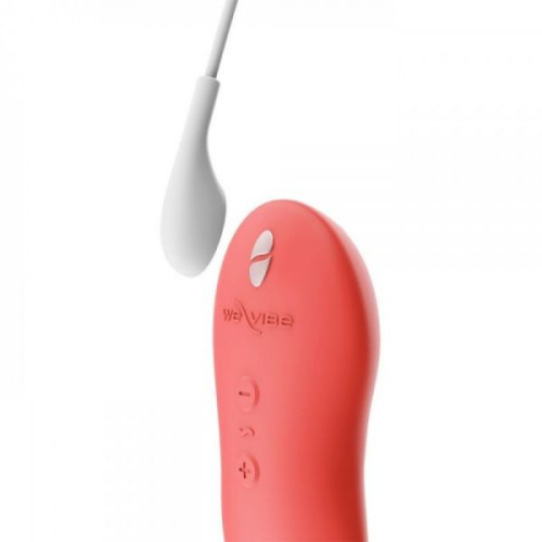 We-Vibe Touch X + Лубрикант 50 мл - Интимный стимулятор, 10.2х4.3 см (оранжевый) - sex-shop.ua