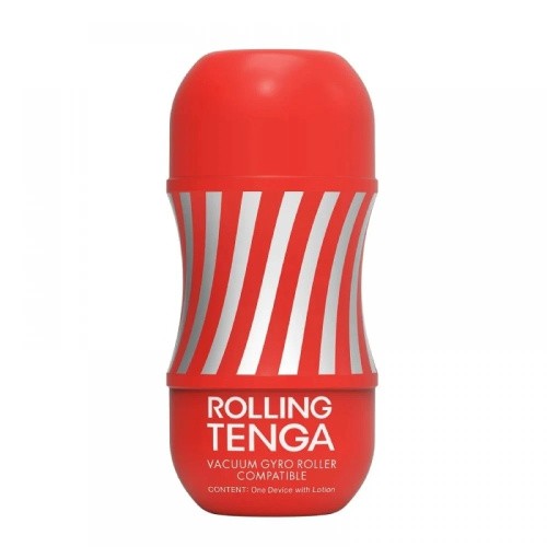 Tenga Rolling Tenga Gyro Roller Cup - Мастурбатор, 15.5х7.1 см (красный) - sex-shop.ua