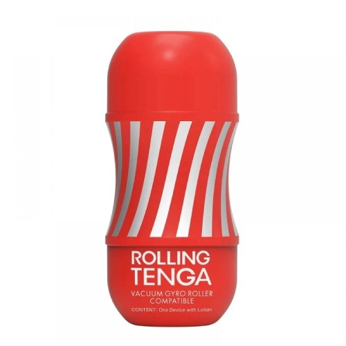 Tenga Rolling Tenga Gyro Roller Cup - Мастурбатор, 15.5х7.1 см (червоний) - купити в Україні | Секс шоп SEX-SHOP.ua