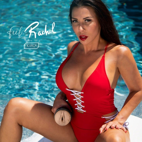 Kiiroo Feel Rachel Starr - Мастурбатор копия вагины порнозвезды, 22.4х6 см - sex-shop.ua