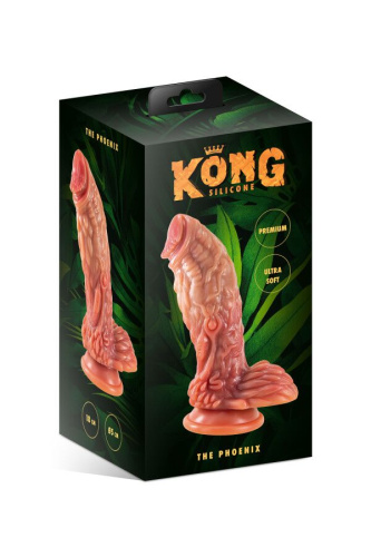 Фаллоимитатор Kong Silicone The Phoenix, 18 см