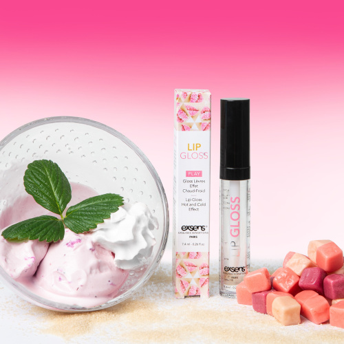 EXSENS Lip Gloss - Стимулюючий блиск для губ з ефектом поколювання, 7.4 мл