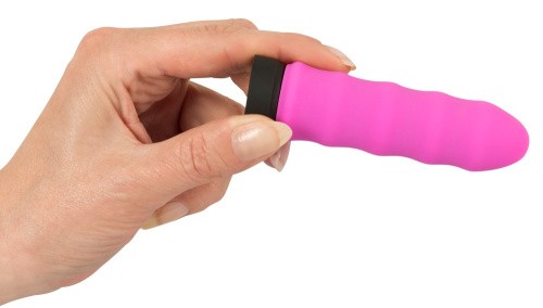 Orion Power Vibe Collection Wavy - Силиконовый перезаряжаемый вибратор с 10 режимами, 10х2.6 см