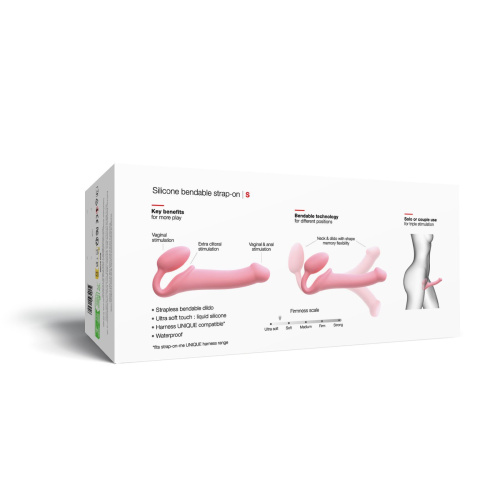 Безремневой страпон Strap-On-Me S, 24 см