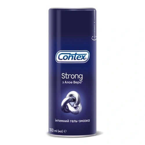 Contex Strong ALOE - Анальный гель-лубрикант на водной основе, 100 мл - sex-shop.ua