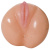 Topco Sales CyberSkin Ice Action-View Pussy and Ass Stroker - Мастурбатор вагина и анус, 16 см (прозрачный) - sex-shop.ua