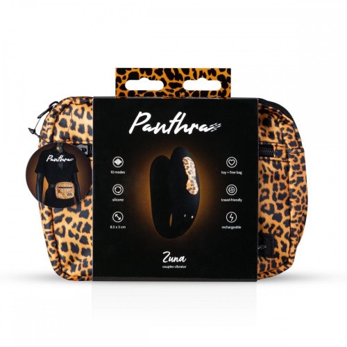 Panthra - Zuna - вибратор для пар (чёрный) - sex-shop.ua