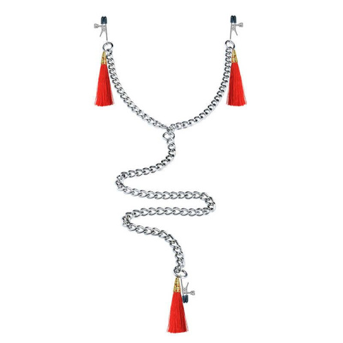 Nipple Clit Tassel Clamp - Зажимы для сосков и клитора