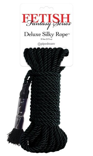 Fetish Fantasy Series Deluxe Silky Rope Deluxe Silky Rope веревка для связывания (красный)