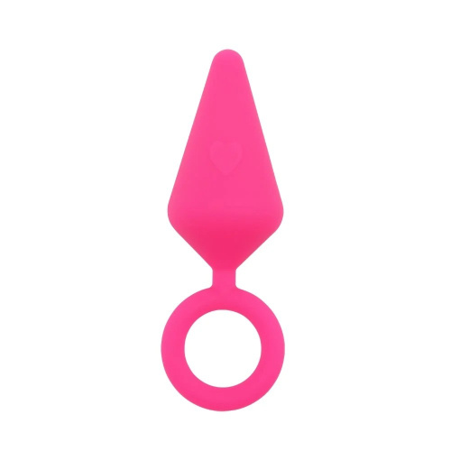 Sweet Breeze Candy Plug S - Анальная пробка, 7,1 см (розовый) - sex-shop.ua
