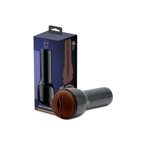 Kiiroo Feel Stroker Dark Brown - Мастурбатор вагина для секс-машины Kiiroo Keon, 22 см