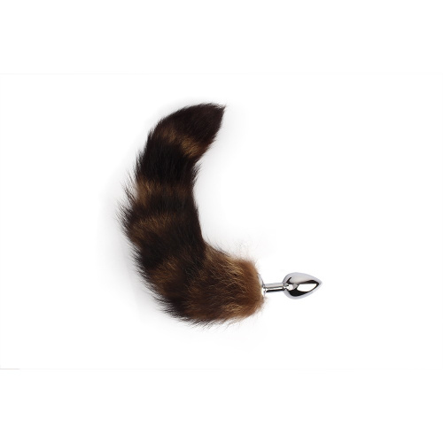 Fierce Euphoria - Frisky Fox Tail Butt - Анальна пробка з хвостом, 4х2.7 см - купити в Україні | Секс шоп SEX-SHOP.ua