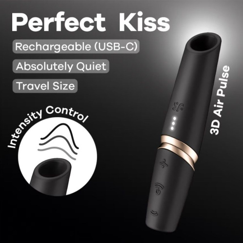 Вакуумный стимулятор клитора Satisfyer Perfect Kiss