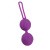 Adrien Lastic Geisha Lastic Balls BIG Magenta (L) - вагінальні кульки (фіолетові), 3.9 см