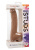California Exotic Novelties Silicone Studs 8 - Фалоімітатор, 20.25 x 4.5 см (коричневий) - купити в Україні | Секс шоп SEX-SHOP.ua