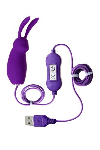 Toyfa A-Toys Bunny - Виброяйцо, 2,6 см (фиолетовый)