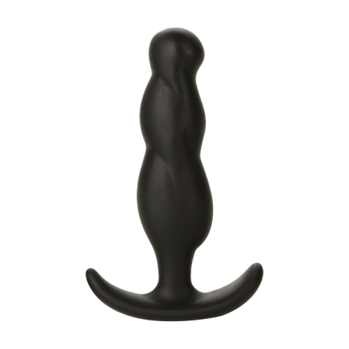 Doc Johnson Mood Naughty 3 силиконовая анальная пробка большого размера, 11.5х3 см (чёрный) - sex-shop.ua