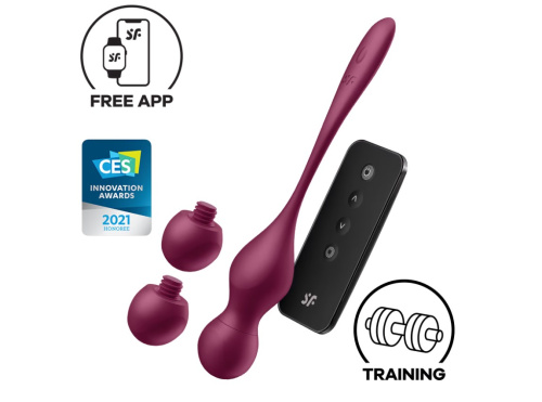 Вагинальные шарики Satisfyer Love Birds Vary App