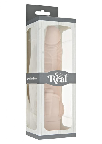 Get Real Classic Stim - Вибратор, 18х4.5 см (телесный)