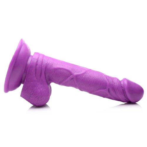 Pop Peckers 6.5" Dildo With Balls - Purple - Фаллоимитатор, 19 см (фиолетовый) - sex-shop.ua