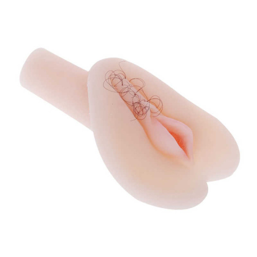 LyBaile Cyber Vibrating Vagina, Flesh 7 - Мастурбатор с вибрацией, 20х11 см