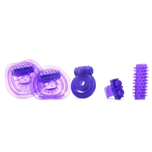 Набір секс-іграшок Climax Couples Kit Neon Purple