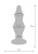TOYJOY Striker Buttplug - Анальна пробка,12 см (синій) - купити в Україні | Секс шоп SEX-SHOP.ua