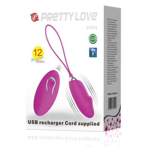 Pretty Love Julia Pink - Виброяйцо, 7 см (фиолетовый)
