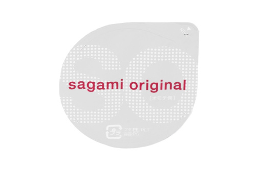 Sagami ORIGINAL 0.02 - Ультратонкі презервативи без латексу, 2шт