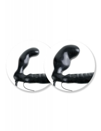 Двойной надувной страпон Fetish Fantasy Series Inflatable Vibrating Strapless, 16,5х3,3 см