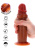 Фалоімітатор Get Real Skin Foreskin Dildo, 19 см - купити в Україні | Секс шоп SEX-SHOP.ua